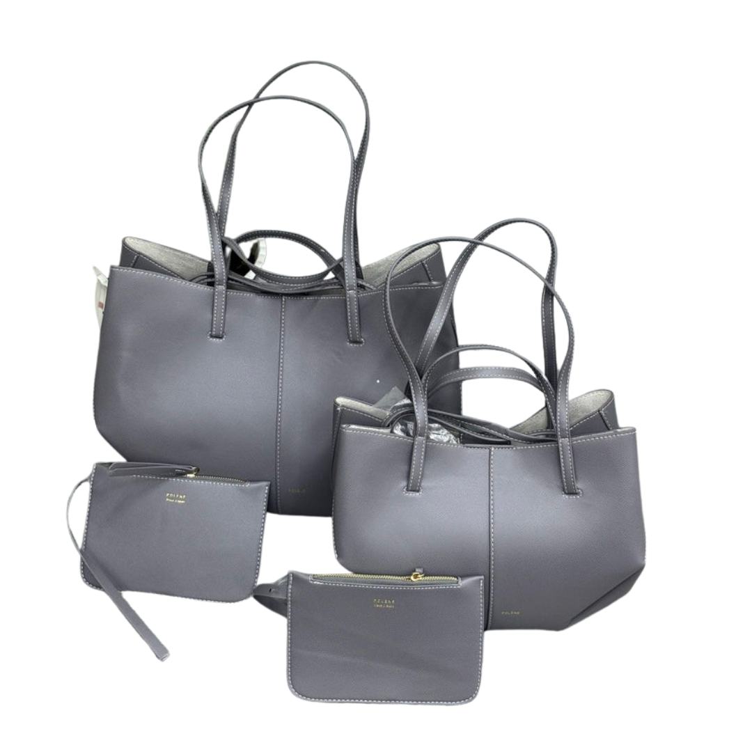 POLENE Women’s Luxury Leather Tote Bag | Elegant Designer Handbag Dubai | 51x36cm